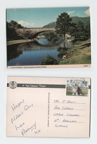 Vintage postcard newtonmore - postcard,