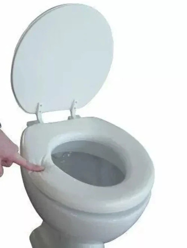 Soft padded toilet - padded, seat