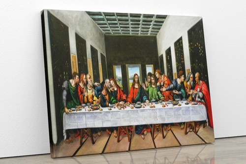 Last supper canvas wall - supper, art