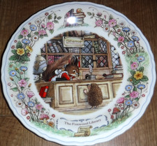 Wedgwood Foxwood Tales Plate By Brian Paterson ~ The Foxwood Library ~ Excellent