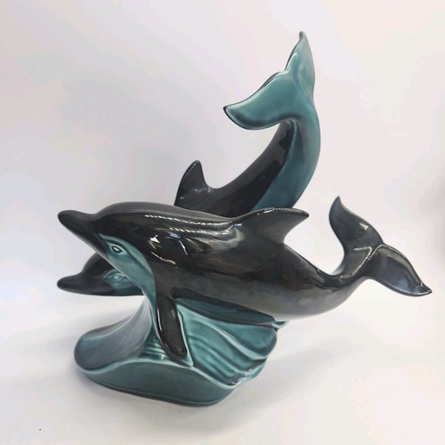 Poole pottery dolphin - dolphin, figurine