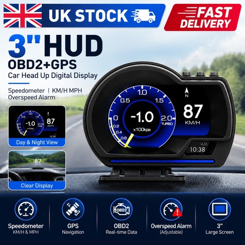 Obd2 head car hud - head, up