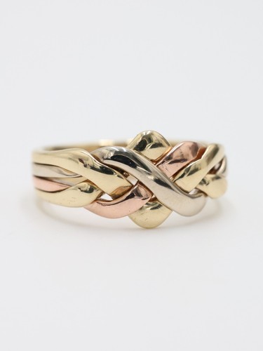 9ct tri tone - 9ct, tri-tone