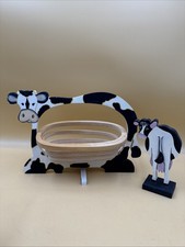 Country Collapsible Cow Basket
