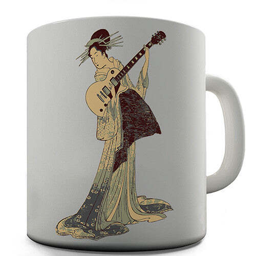 Japanese geisha guitar novelty - japanese,