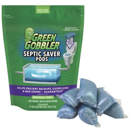 Green gobbler septic saver - green,