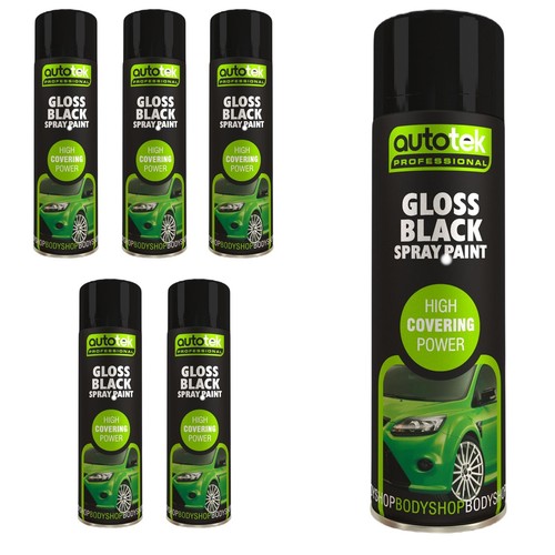 Autotek car home gloss black - &,