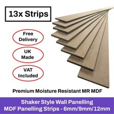 MDF Panelling Strips DIY Wall