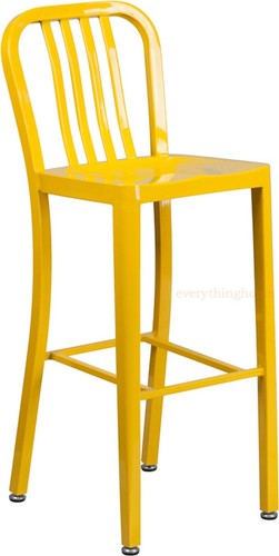Mid century yellow navy - yellow, 'navy'