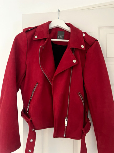 Primark women red faux - primark, women’s