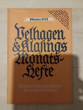 VELHAGEN KLASINGS MONATSHEFTE