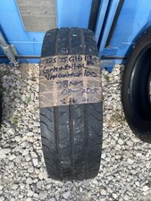 225 75 16 118/116R CONTINENTAL VANCONT 100 MASSIVE TREAD @ 7.8MM (NEW IS 9MM)