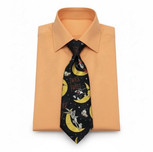 Looney tunes halloween necktie - tunes,