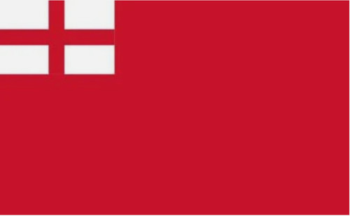 Red ensign 1620 - ensign, large