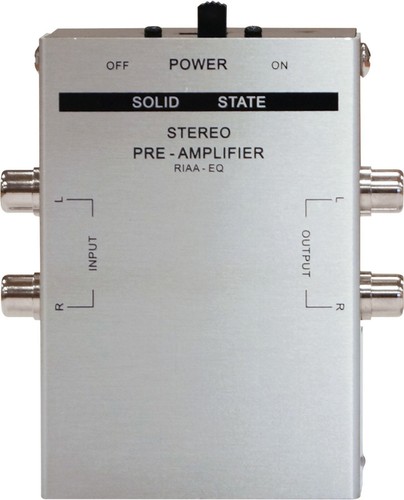 Audio turntable phono preamp - turntable,