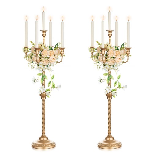 Nuptio tall gold - nuptio, candelabras