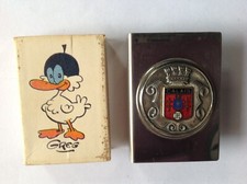 Silver Tone metal, matchbox