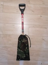 Spade bag / dirt bag metal detecting spade accessory adwcarpcamoproducts 