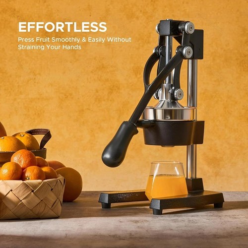 Manual juicer cast - juicer, iron