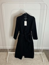 Zara Black Coat Size S
