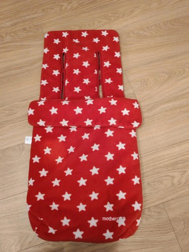Mothercare red star fleece