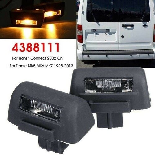 1pair license plate - plate, rear