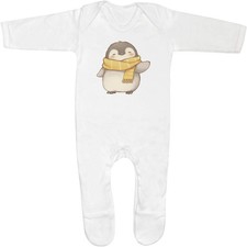 'Cute Penguin Wearing Scarf'