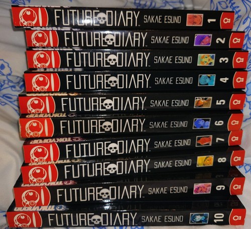 Future diary vols - diary, manga