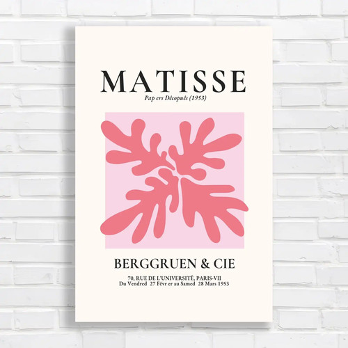 Matisse cutout abstract canvas - matisse,
