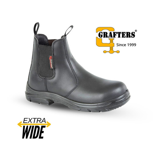 Mens grafters wide - mens, safety
