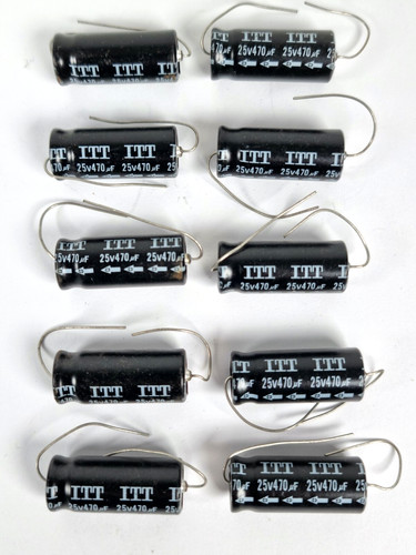 Vintage itt electrolytic - 10, x