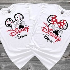 Disney 2025 T Shirt, Disney Squad Shirt, Disney Vacation Tops, Ladies Gift, D32