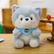 Siberian Husky Plush Toy Soft