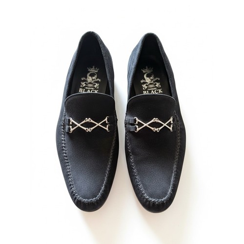 Barker black archdale suede - barker,