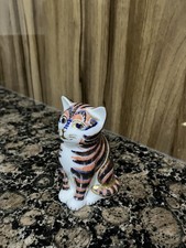ROYAL CROWN DERBY  CAT PAPER