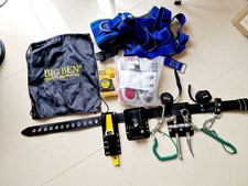 Scaffold Belt with Tools, Harness and Lanyard
