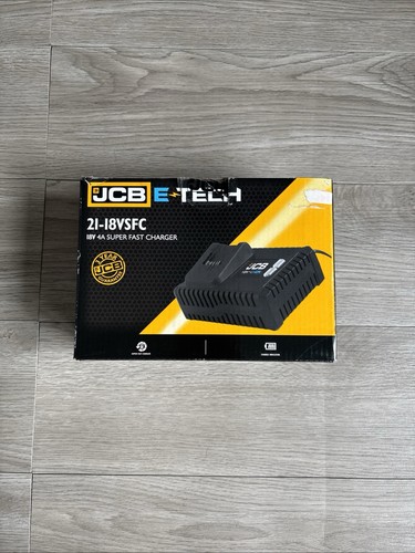 Jcb 18v super fast charger - 4a,