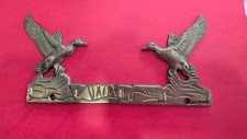Vintage Brass Flying Ducks Key
