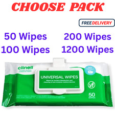 CLINELL WIPES ANTIBACTERIAL