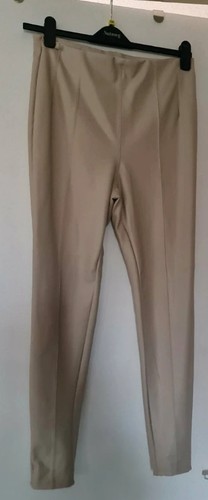 Beige faux leather cream - beige,