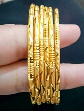 22k gold plated Indian bangles
