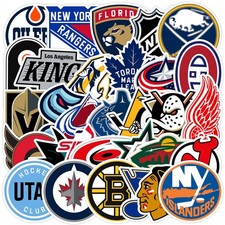 33pcs NHL Stickers Ice Hockey