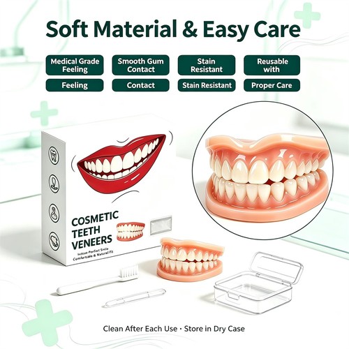 Silicone denture set for women - for,