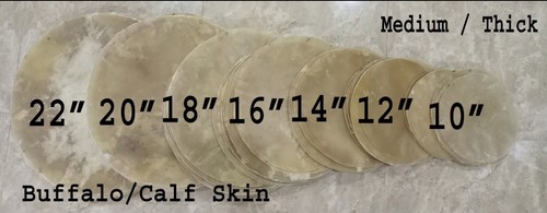Calf buffalo skin natural - calf/buffalo,