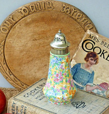 Chintz Sugar shaker Sifter  Barker Bros. Royal Tudor ware Vintage