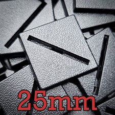 25mm Square Slotted Wargame