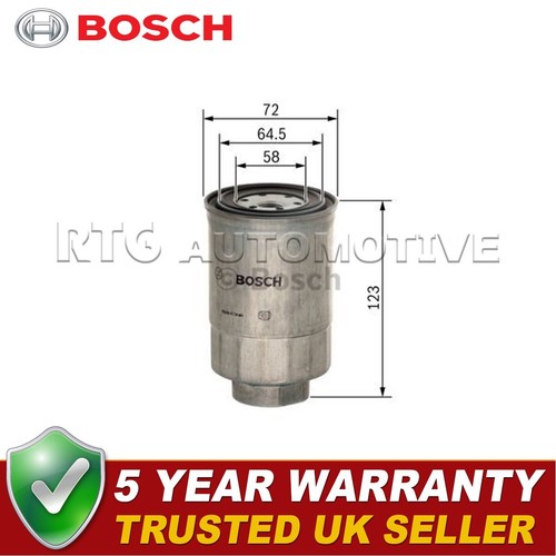 Bosch fuel filter fits - fits, toyota
