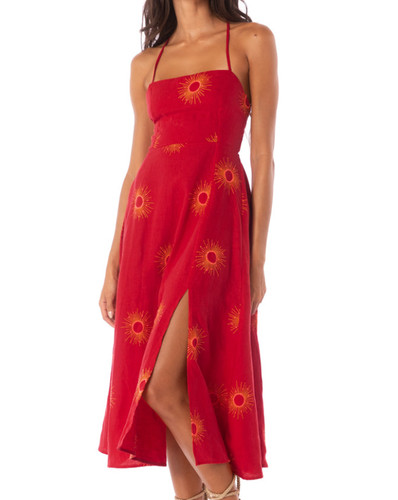 Maaji eclipse red - maaji, embroidered