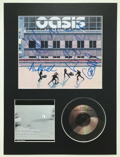 Oasis signed autographed - signed,