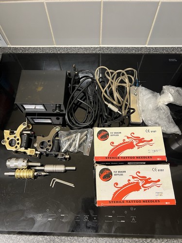 Tattoo kit guns 60 - tattoo, guns,